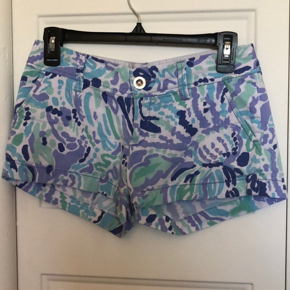 Lilly Pulitzer shorts size 00 - Picture 1 of 8